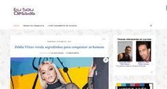 Desktop Screenshot of eusoudessas.com